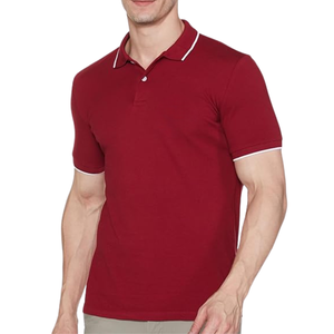 High Quality Customized logo Men <b>Red</b> Design Casual Slim Short-sleeved T-shirt Premium Quality Comfortable Fit Active Wear - Product Image 4