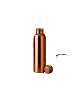 Copper Water Bottle India Pure 1000 ml 100% Pure Drink With Ayurvedic Health Benefits Perfect for Gifting and gym - Product Image 1