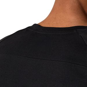 T-shirt de sport noir pour homme, manches courtes, respirant, léger, pour la course à pied, la remise en forme, la salle de sport, l'entraînement, imprimé - Product Image 2