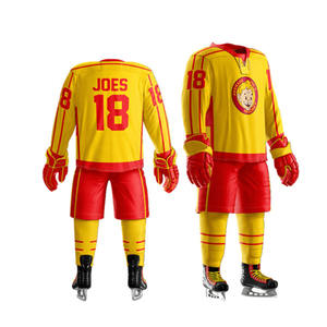 Conjunto de Uniforme de Hockey sobre Hielo Personalizado para Equipos Deportivos Infantiles - Product Image 1