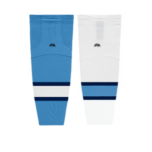 Professional Custom Ice Hockey <b>Socks</b> Quick Dry <b>High</b> Elastic Spandex Hockey Uniform <b>Socks</b> Over Shin Guards Breathable Mesh Fabric - Product Image 1