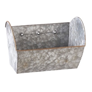 Caja de plantación rectangular para exteriores personalizada maceta de metal comercial para exteriores - Product Image 1
