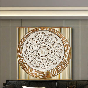 Arte Mural de Madera de Lujo con Diseño Floral - Arte para Exteriores Hecho a Mano, Impermeable y Ecológico - Product Image 4