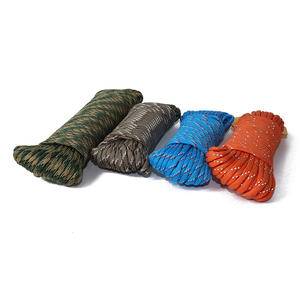 Cordon utilitaire tout usage en corde tressée en polyester, corde <span class=keywords><strong>de</strong></span> parachute, pour la <span class=keywords><strong>fixation</strong></span> <span class=keywords><strong>de</strong></span> tentes et les décorations extérieures - Product Image 3