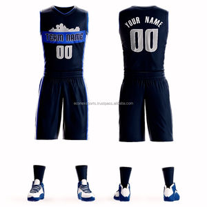 Ensemble de maillots de basket-ball unisexe personnalisés Vêtements de sport réversibles et respirants en polyester pour hommes de grande taille Vêtements d'entraînement Techniques imprimées - Product Image 3