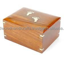 Urnas de madera, urna de cremación para adultos, urna pulida de madera hecha a mano, urnas funerarias, urna de entierro a bajo precio - Product Image 4