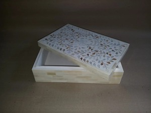 Caja Organizadora de Lujo con Incrustaciones de Hueso, el Accesorio de Decoración para el Hogar Más Vendido, Ideal para Joyas, Regalos y Accesorios, Disponible para la Venta - Product Image 2