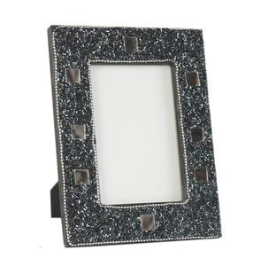 Marco de Fotos Moderno con Diseño de Rayas Diagonales Rectangulares, Hecho a Mano, Ecológico, Elegante, para Exhibición Vertical en Mesa, Personalizable - Product Image 4