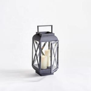 2026 Latest Modern Simplicity Black Metal <b>Candle</b> <b>Holder</b> <b>Lantern</b> for Home & Garden Decorations - Product Image 6