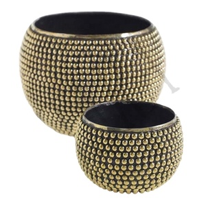Meilleure vente de vase à fleurs classique en métal de luxe pour la décoration intérieure, accessoire de table avec logo personnalisé pour mariage - Product Image 1