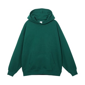 Custom Men's Heavyweight Premium Quality Cotton Oversized Hoodie Drop Shoulder Design Digital OEM Blank Pullover for Winter - Product Image 4