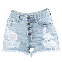 Shorts en jean pour femmes 2026 – Nouveauté été, coupe droite, couleur unie, style Y2K, haute qualité, séchage rapide, écologique, respirant, imperméable