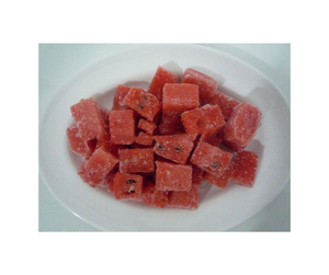 Emballage sous vide de pastèque congelée d'exportation du Vietnam-Cubes de pastèque congelés IQF de haute qualité en vrac pour les acheteurs mondiaux de produits alimentaires! - Product Image 4