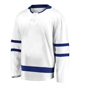 OEM Custom Sublimated 100% Cotton Ice Hockey Jerseys & Hoodies with Custom Logo Oversized Winter Design - Product Image 2