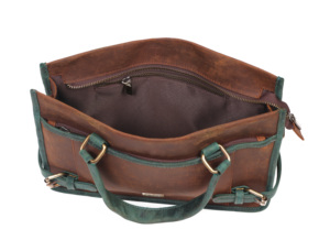 Sac de médecin en cuir léger fait main avec perles et fermeture éclair pour femmes et hommes - Prix de gros - Product Image 6