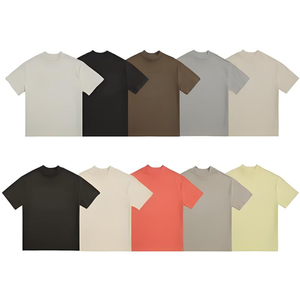 Cotton <b>T</b>-<b>Shirt</b> for Men Soft Breathable Tee with Logo/Text Print OEM ODM Casual and Sport Style Options Tshirt - Product Image 2