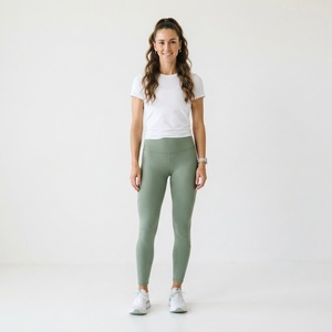 Custom Fitness Women High Waist Workout Leggings Seamless Athletic Gym Training Yoga Pants Active Running Compression <b>Tights</b> - Product Image 1