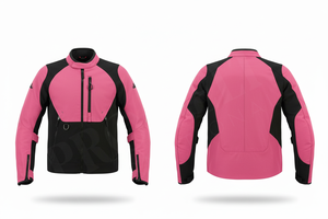 Lightweight Custom Style Textile Motorcycle Jacket with Zipper Pockets & Adjustable Sleeves High Performance Bike Riding Jacket - Product Image 4