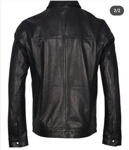 Men's High Quality <b>Sheep</b> <b>Skin</b> Leather <b>Jacket</b> with Stand Collar New Style Fashionable Design for Winter Direct From Pakistan - Product Image 2
