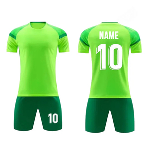 ชุดเสื้อฟุตบอลเยาวชนแบบกำหนดเอง ผ้าโพลีเอสเตอร์แห้งเร็ว ชุดทีมชาย ระบายอากาศได้ดี ชุดกีฬา รับผลิตตามสั่ง ขายส่ง - Product Image 4