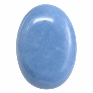 Pierre de palmier en cristal bleu naturel, pierre d'inquiétude en Angelite, cadeau, vente en gros, fournisseur de cristaux en vrac, pierre précieuse sculptée, art populaire - Product Image 2