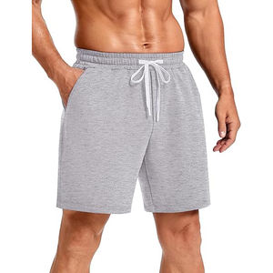 Pantalones Cortos Deportivos Casuales para Hombre, 100% Algodón, Ultra Suaves, con Bolsillos con Cordón - Product Image 1