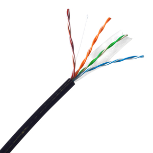 Mạng Ngoài trời UTP <span class=keywords><strong>Cat5</strong></span> cáp PVC PE áo khoác UV không thấm nước FTP Cat 5e <span class=keywords><strong>SFTP</strong></span> 1000ft 24AWG CAT5E Ethernet Cáp - Product Image 3