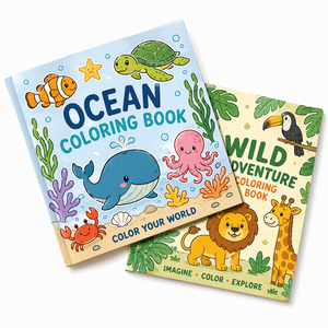 High Quality Children's Custom <b>Coloring</b> <b>Book</b> Printing Services for Personalized Kids <b>Coloring</b> <b>Books</b> Educational Learning - Product Image 4