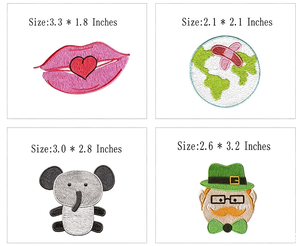 Parches Bordados Grandes con Logotipo Personalizado, Apliques para Chaquetas y Bolsos, Logotipo Personalizado OEM ODM, Suministro de Fábrica al por Mayor, Calidad Premium - Product Image 6
