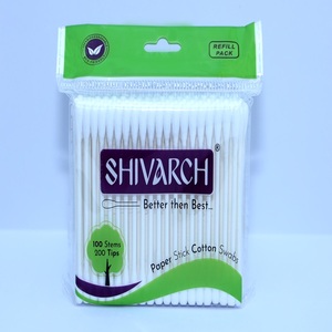 Hisopos de Algodón 100% Biodegradables SHIVARCH |   Hisopos de algodón de doble punta |   Productos de Cuidado Personal OEM ODM - Product Image 1