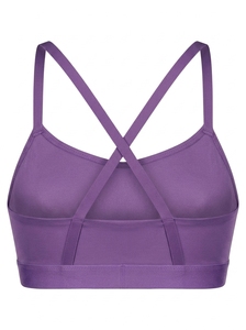 Soutien-gorge de sport sans couture pour femme, doux, respirant, écologique, avec logo frontal, idéal pour le fitness, le yoga, la course à pied et la gym - Product Image 4