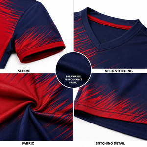 Camiseta de Neopreno con Estampado de Múltiples Colores para Árbitro de Fútbol, Pantalones Cortos con Bolsillos, Uniformes Transpirables, Diseño Sublimado - Product Image 6