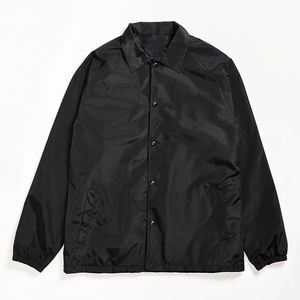 Veste d'entraîneur personnalisée en polyester et nylon, de bonne qualité, style coach/bomber, nouvelle veste pour entraîneurs de baseball et de football. - Product Image 1