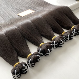 2024 gran oferta de alta calidad 100% cabello humano Remy tejido hueso recto crudo cutícula alineada 12A paquetes 100% Original sin procesar - Product Image 4