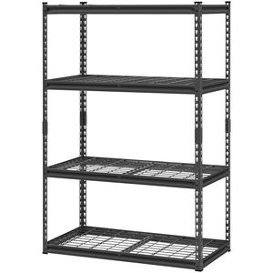 Scaffali di Stoccaggio a 4 Ripiani per Carichi Pesanti da 2400 Libbre, 50,8 cm di Profondità x 101,6 cm di Larghezza x 152,4 cm di Altezza, Scaffalature Industriali in Metallo per Garage, Scaffalature Regolabili per Garage - Product Image 6