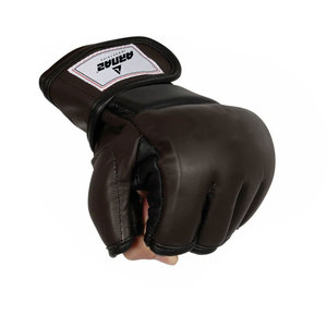 Guantes de Entrenamiento de MMA, Construcción Duradera de Cuero Sintético con Cierre Ajustable para Práctica - Product Image 5