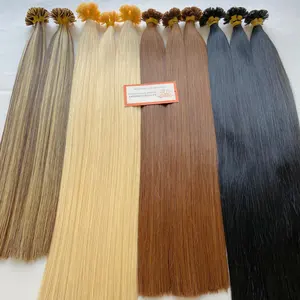 Hot Fusion Keratine Flat Tip Hair Extensions In Hoogwaardige Groothandel 100% Vietnamees Mensenhaar