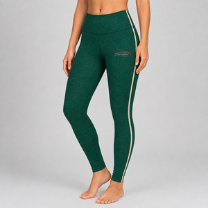 Wholesale Trending Women Leggings Custom Logo Soft Stretch Breathable Comfortable High Waist Fitness Yoga Workout Leggings - Product Image 4