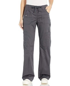 Pantalon cargo taille haute pour femme en toile 100% coton, avec poches, imperméable, respirant, style décontracté automne, joggers hip-hop - Product Image 3