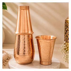 Gobelet en cuivre pur de qualité supérieure, martelé à la main, pour la vente en gros, idéal pour la maison, l'hôtellerie, les cadeaux d'affaires et la restauration. - Product Image 4