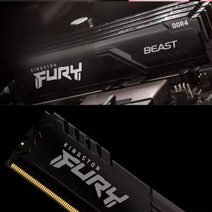 Hyperx <span class=keywords><strong>Fury</strong></span> <span class=keywords><strong>Beast</strong></span> 8gb 16gb 32gb 2400 2666 3200MHz DIMM PC4-23400 25600 28800 DDR4 Module de mémoire de bureau - Product Image 5