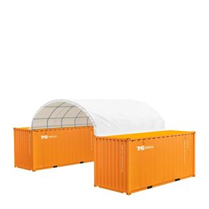 Telo Ignifugo e Anti-UV in Tessuto PE per Container Shelter 20FT X 20FT TMG ST2021CE (Pre-ST2020C) - Product Image 5