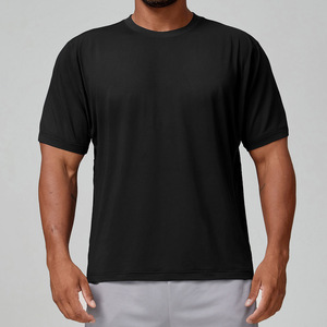 เสื้อยืดกีฬาคอกลมคุณภาพสูง ดีไซน์โลโก้ปรับแต่งได้ สำหรับผู้ชาย แห้งเร็ว เป็นมิตรกับสิ่งแวดล้อม - Product Image 5