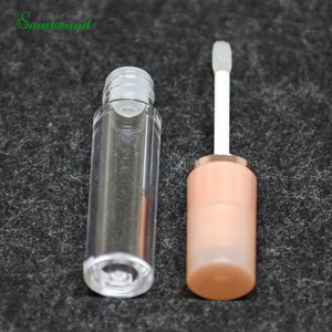 Wholesale Custom Eco-Friendly PET 5ml Lip Gloss Tube Screw Cap Transparent Injection-Molded Liquid Contour Bottle High Quality - Product Image 1