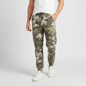 Pantalones Cargo de Moda Urbana para Hombre, con Múltiples Bolsillos, Tejido de Camuflaje, Fabricación OEM, Logotipo de Marca Personalizado Impreso - Product Image 3