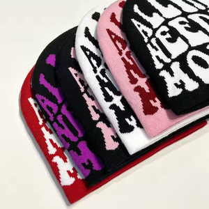 High Quality Custom Knitted Beanies Winter <b>Hat</b> Soft <b>Warm</b> Acrylic Cuffed Beanie For Branding Streetwear And Daily Use - Product Image 3