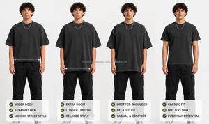 เสื้อยืดแขนสั้นทรงปกติสำหรับผู้ชาย สีขาว คอกลม สไตล์ลำลอง พิมพ์ลายดอกไม้ด้านหน้า ผ้าเจอร์ซีย์ถัก 100% ผ้าฝ้าย ระบายอากาศได้ดี - Product Image 4