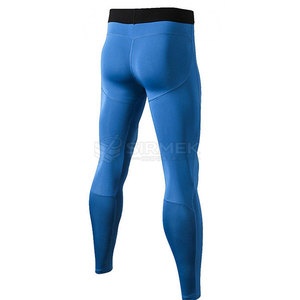 Muscle Support Quick Dry Athletic Running Training Fitness Stretch Sports Performance <b>Base</b> <b>Layer</b> for <b>Men</b> Compression Leggings - Product Image 2