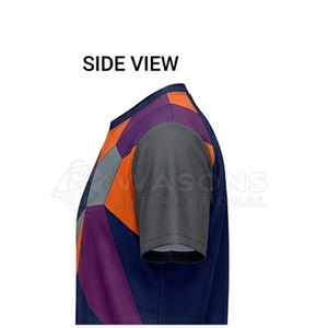 Lightweight Cotton Round Neck T <b>Shirt</b> Soft Material Easy Fit Breathable Comfortable For Summer Wear - Product Image 5