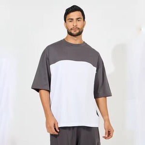 Ensemble sportif pour homme, ensemble 2 pièces été, t-shirts à manches courtes et shorts, ensemble décontracté élégant pour l'été - Product Image 5